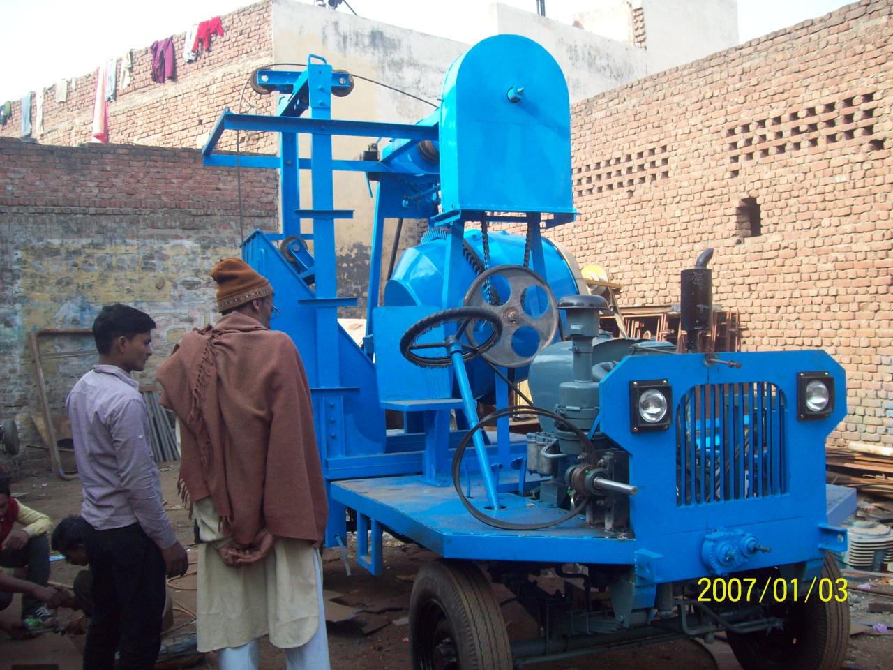 Mobile Mixer Machine